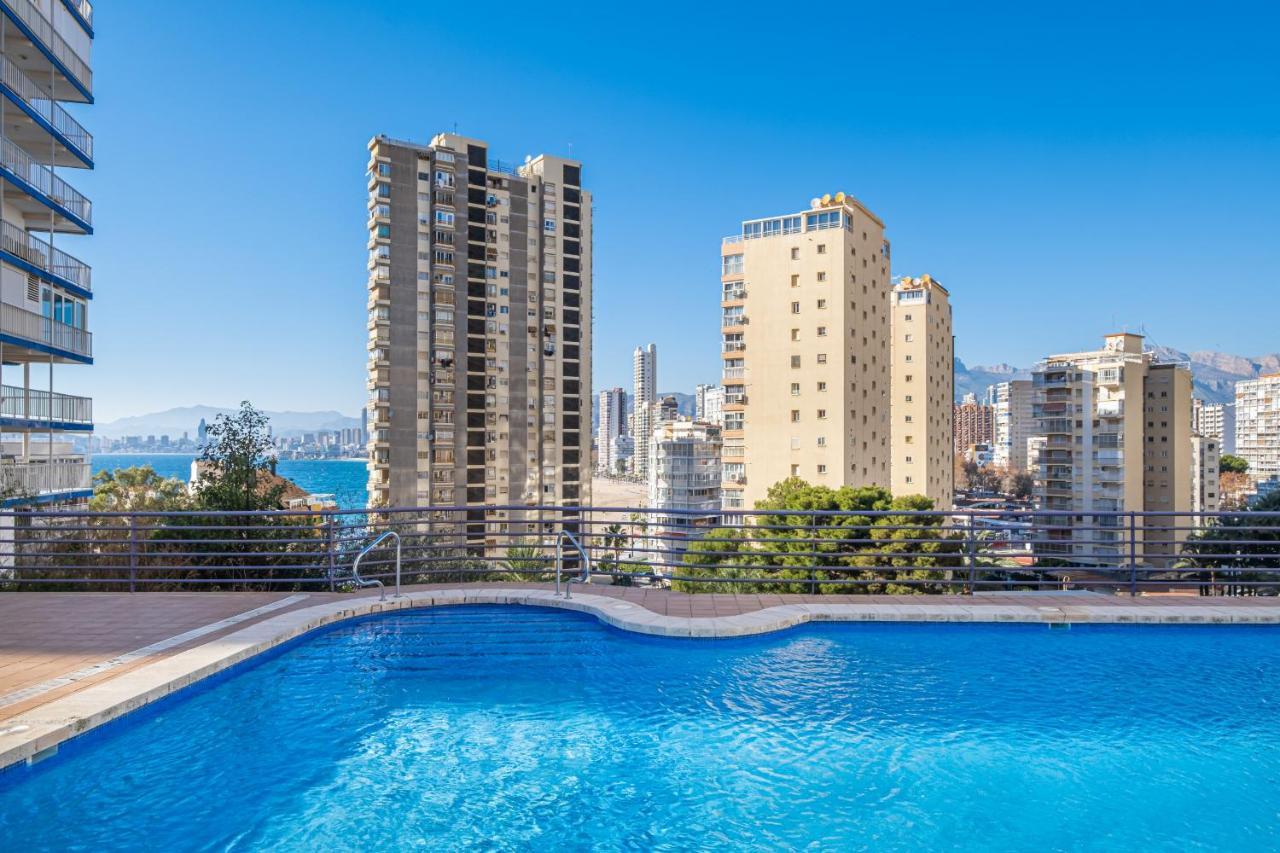 Tropic Mar Apartment 15-A Sea Views Levante Beach بينايدورم المظهر الخارجي الصورة